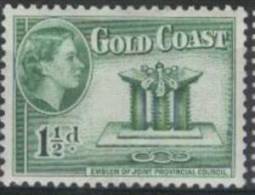 1952 Gold Coast (Ghana)  Emblem Provincial, MH - Gold Coast (...-1957)