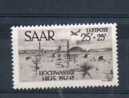 Sarre. Poste Aérienne. Inondations 1949 - Airmail