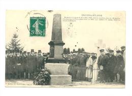 45 - Beaune La Rolande Monument Inauguré Le 20 Octobre 1905 Belle Animation - Beaune-la-Rolande