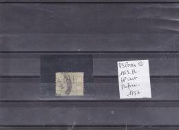 TIMBRE DE GRANDE-BRETAGNE OBLITÉRÉ N R 83  1883-84  6 P VERT PERFORE COTE 175 € - Used Stamps
