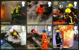 GRAND-BRETAGNE 2009 - Pompiers - 6v Neufs// Mnh - Nuovi