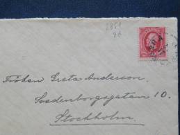 A2351   LETTRE  POUR STOCKHOLM - Covers & Documents