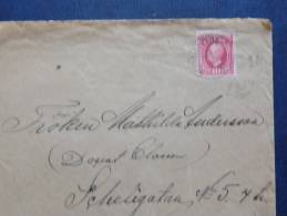 A2354    LETTRE  POUR STOCKHOLM  1918 - Brieven En Documenten