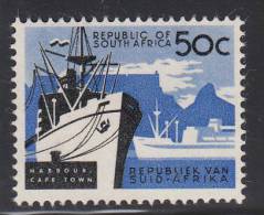 South Africa MNH Scott #277 50c Cape Town, Harbour - Neufs