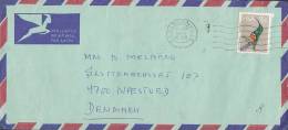 South Africa Airmail Par Avion Lugpos CARLETONVILLE 1976 Cover Brief To Denmark Bird Vogel Franking - Luchtpost