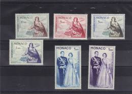 MONACO 1960-1961 YVERT&TELLIER **  PA 73-78 - Poste Aérienne