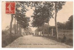 45 - COURTENAY - Entrée Du Pays, Route De Montargis - Courtenay