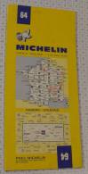 Carte Routiere Michelin, Angers-Orléans, Ref Perso 429 - Strassenkarten