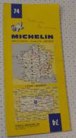 Carte Routiere Michelin, Lyon-Geneve, Ref Perso 435 - Strassenkarten