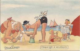 Cpsm,illustrateur Jean De Preissac, Humour, " Chaque âge Ses Plaisirs" - Preissac