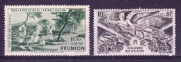 Réunion PA N°7 Et 35 Neufs Charniere - Airmail