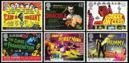 GRAND-BRETAGNE 2008 - Cinema, Dracula, Frankenstein, La Mommie Et Autres - 6v Neufs// Mnh - Unused Stamps