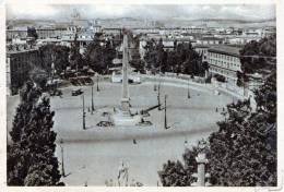 Bellissima Cartolina Anni 50  "Roma - Piazza Del Popolo " - Orte & Plätze