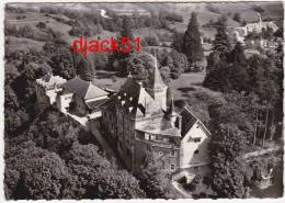 EN AVION AU-DESSUS DE ... St-GEOIRE-en-VALDAINE (Isère) - Château De Crémont - Colonie C.N.E.P. - 1962 - Saint-Geoire-en-Valdaine