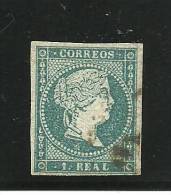 España. Isabel  II - Oblitérés