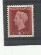 PAYS BAS  : No  Y &T 477   XX - Unused Stamps