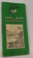 Michelin Guide Vert Cote D´azur Haute Provence 1958, Ref Perso 410 - Michelin (guides)