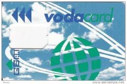 Tanzania, Vodacom, GSM Card Without Chip, 2 Scans . - Tanzania
