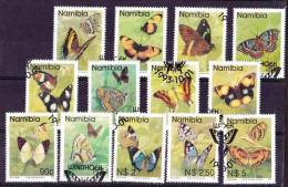 Namibia (previously SWA) - 1993 - Butterflies - Original Set - Namibie (1990- ...)