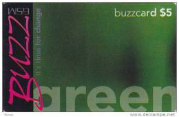 Tanzania, Buzz, Green, 2 Scans (July 1. 2001). - Tanzanie