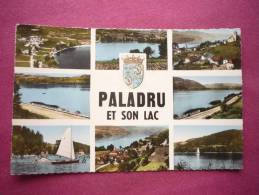 Paladru ( 38 ) Carte Multivue De Paladru Et Son Lac - Paladru