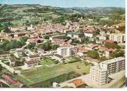 St-Marcellin. Vue Générale Aérienne. Quartier De La Gare. - Saint-Marcellin