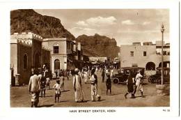 Main Street Crater, Aden - & Old Cars - Yemen