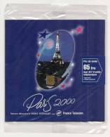 F1033  Neuve  Dans Son Encart  Sous Blister  Neuf  -  Paris Tour Eiffel 2000 - 2000