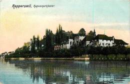 RAPPERSWIL-JONA.  IL CHIOSTRO DEI CAPPUCCINI. CARTOLINA DEL 1909 - Rapperswil-Jona