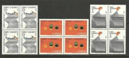 Turkey; 1979 The Works And Reforms Of Ataturk (Block Of 4) - Unused Stamps
