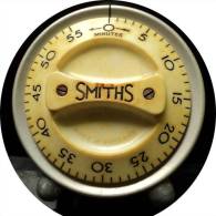 ORIGINAL ANTIQUE RARE MADE IN ENGLAND "SMITHS" KITCHEN 60 MINUTES TABLE CLOCK - Sonstige & Ohne Zuordnung