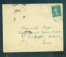 France: Cover Sent To Paris - Fine - Sonstige & Ohne Zuordnung