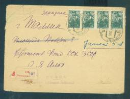 Russian: CCCP Registered Mail - Fine And Rare - Storia Postale