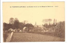 VERNOUILLET - YVELINES - LE CLOCHER VU DE LA RUE MAURICE BERTEAUX - Vernouillet