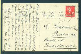 Norge: Post Card With Postmark 1937 - Fine - Storia Postale