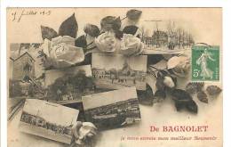 BAGNOLET - SEINE SAINT DENIS - CARTE MULTIVUES - MEILLEUR SOUVENIR - Bagnolet