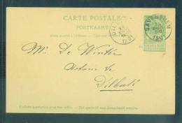 Belgium: Used Card Postal With 1901 Postmark - Fine - Other & Unclassified