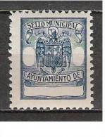 3507-FISCAL PROOFS ESSAYS RARE PRUEBAS SPAIN REVENUE LOCAL NUEVO ** MNH  MUNICIPAL. - Nationalistische Ausgaben