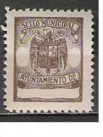 3494-FISCAL PROOFS ESSAYS RARE PRUEBAS SPAIN REVENUE LOCAL NUEVO ** MNH  MUNICIPAL. - Nationalistische Ausgaben