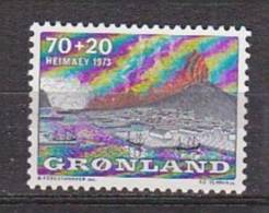 P6086 - GROENLAND Yv N°74 ** VULCANOLOGIE - Unused Stamps