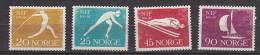 Q8031 - NORWAY NORVEGE Yv N°409/12 * Sport - Unused Stamps