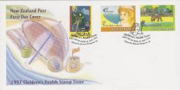 New Zealand 1997 Health FDC - FDC