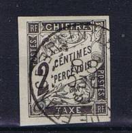 Colonies Francaises: Yv Timbre Tax 2 Martinique - Portomarken