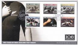 New Zealand 2003 100 Years Of New Zealand Test Rugby FDC - FDC