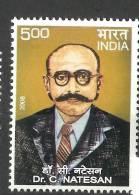 INDIA, 2008, Dr C Natesan, Co- Founder Of Dravidian Movement, MNH, (**) - Unused Stamps
