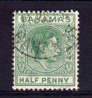 Bahamas - 1938 - ½d Definitive (Watermark Multiple Script CA) - Used - 1859-1963 Colonia Britannica