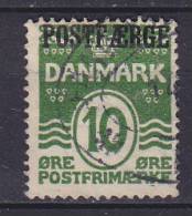 Denmark 1922 Mi. 5    10 Ø Wellenlinien M. Aufdruck Overprinted POSTFÆRGE - Paketmarken