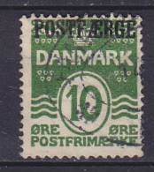 Denmark 1922 Mi. 5    10 Ø Wellenlinien M. Aufdruck Overprinted POSTFÆRGE - Pacchi Postali