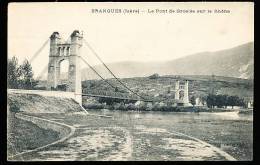 38 BRANGUES / Le Pont De Groslée Sur Le Rhône / - Brangues