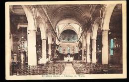 38 CHANAS / Intérieur De L'Eglise / - Chanas